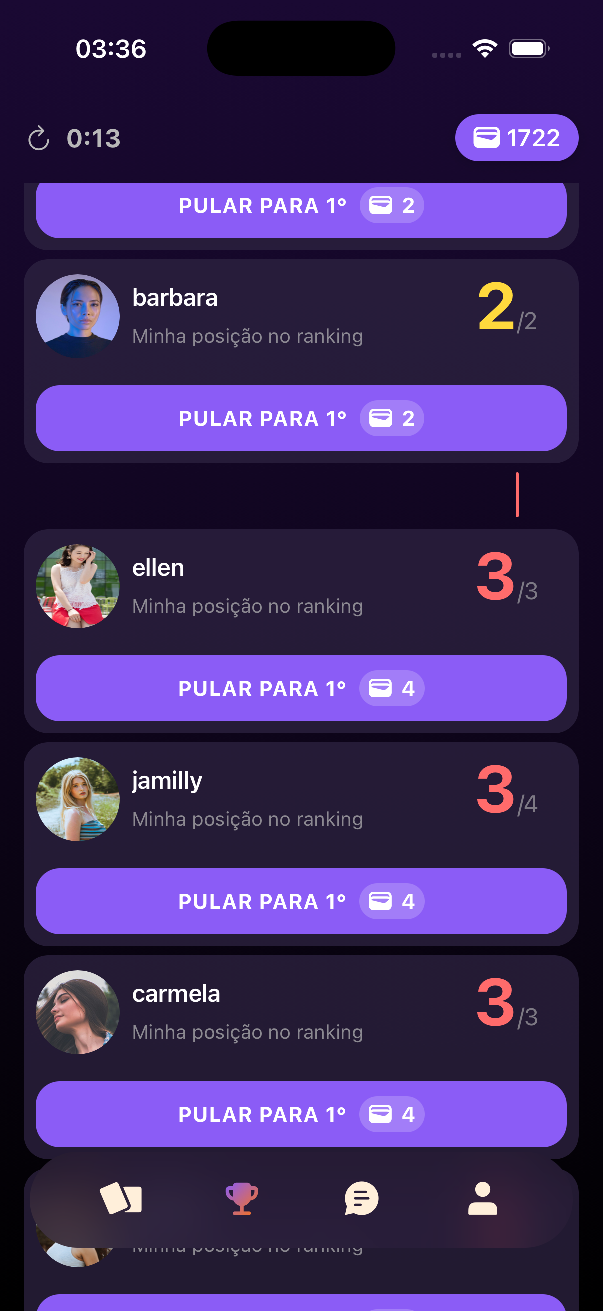 Transparência - e respeito primeiro